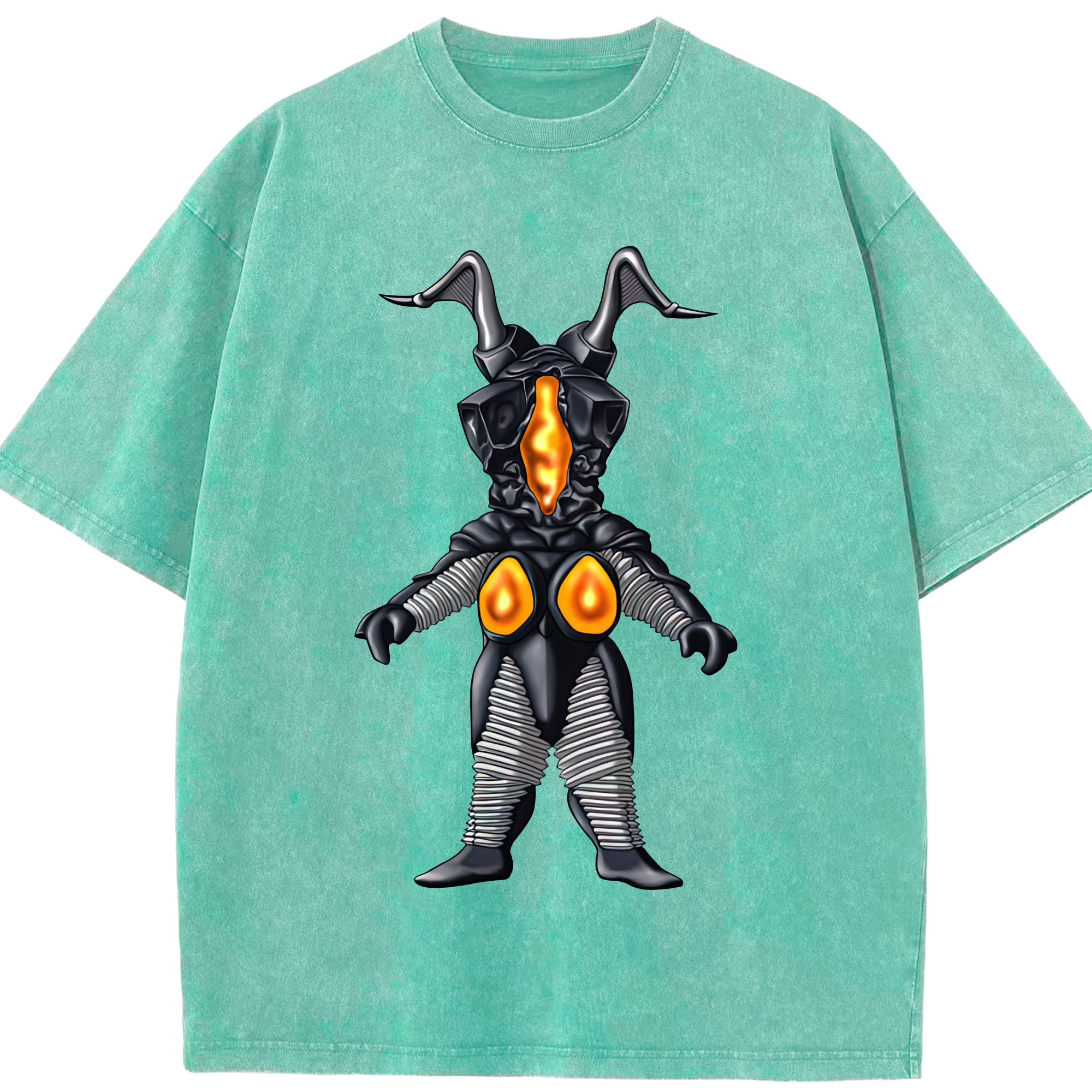 （画像用） ウルトラマン Ultraman 綿100% ヴィンテージ風 半袖Tシャツ（フロントプリント）